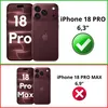 Hülle für iPhone 18 PRO - Transparent Handyhülle Kratzfest Produktbild-Vorschau 2