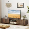 COSTWAY - Mobile TV basso per televisori fino a 70 pollici, Anteprima dell’immagine prodotto 8