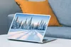 MuchoWow® Laptop Aufkleber Sticker Cover Wald - Schnee - Produktbild-Vorschau 4