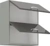 Meuble de cuisine supérieur deux portes 60 cm RONG - gris / Voir les images du produit 2
