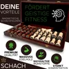 APEQi® Premium Schach MAGNETISCH - Schachspiel Holz Produktbild-Vorschau 4