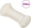 vidaXL Werkkoord, wit, 8 mm, 100 meter, polypropyleen Productafbeelding-voorbeeld 6