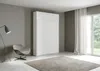 140 Kentaro White Ash Bett mit aufklappbarer Schrankwand Produktbild-Vorschau 2