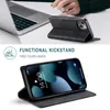 iPhone 14 Brieftasche Hülle, Retro Kunstledertasche Stand Produktbild-Vorschau 3
