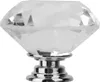 1Stück Kristallglas Diamant Form Schublade Knopf Schrank Produktbild-Vorschau 2