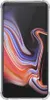 A transparent phone case with a colorful, abstract wallpaper displayed on the phone screen. Anteprima dell’immagine prodotto