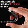 2m Nylon USB-C Kabel Schnellladekabel Datenkabel Handy Produktbild-Vorschau 4