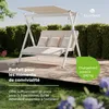 Blumfeldt FlexiSwing Balancelle Jardin 3 Places – Dossier & Voir les images du produit 3