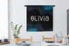 MuchoWow® Wandteppich Wandbehang Olivia - Pastell - Mädchen Produktbild-Vorschau 2