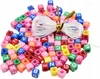 Koraliki Do Biżuterii Mix Litery Literki Alfabet 7Mm 120Szt Podgląd zdjęcia produktu 5