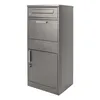 Balíkový box Wiltec šedý 500 x 370 x 1120 mm, domácí Náhled obrázku produktu 5