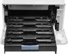 The inside of a printer with toner cartridges visible. Podgląd zdjęcia produktu