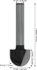PRO Hohlkehlfräser, R 5/16", Schaft 1/4" Produktbild-Vorschau 3