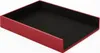 Briefablage Büro Leder Ferrari Rot cm 32 x 24.2 x H.5 - Produktbild-Vorschau 1