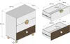 ZEE BAMBI Zestaw łóżeczko niemowlęce dziecięce 120x60 cm Podgląd zdjęcia produktu 9