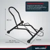 WELLGRO Fahrradständer Boden – Universal Ständer für Produktbild-Vorschau 2