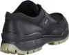 A black leather shoe is shown from a side-rear angle against a white background. Produktbild-Vorschau