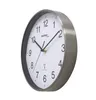 Technoline analoge Funkwanduhr WT8925, 25 cm, Silber Produktbild-Vorschau 3