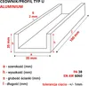 GAL-INDUSTRIAL | Ceownik aluminiowy - 35x35x35x2mm - 10cm - Podgląd zdjęcia produktu 2