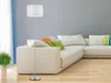 Design vloerlamp Series 4611 mat chroom met witte lampenkap Productafbeelding-voorbeeld 2