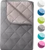 WOMETO Letní přikrývka z mikrovlákna 155x220 šedá a světle Náhled obrázku produktu 1