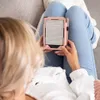 imoshion Vegan Leather Klapphülle Kobo Aura H2O - Rosé gold Produktbild-Vorschau 7