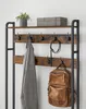 Meuble à chaussures Loft avec étagère et rack brun et noir Voir les images du produit 8
