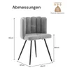 CLIPOP Chaise de salle à manger, chaise de cuisine en Voir les images du produit 2