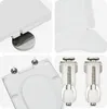 vidaXL Sedile per wc bianco 49 x 36 x 4 cm Duroplast Anteprima dell’immagine prodotto 7