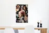 MuchoWow® Poster Mädchen mit Perlenohrring - Blumen - Produktbild-Vorschau 5