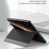 A tablet case with a tablet inside, propped up on a table. Anteprima dell’immagine prodotto