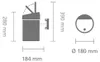 Brabantia TOUCH BIN, 3 l, Rund, Stahl, Stahl, Belgien, 18 Produktbild-Vorschau 3