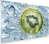 Küchenrückwand Spritzschutz Glas mit Motiv Kiwi mit Eis 40 Produktbild-Vorschau 1