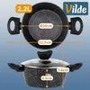 Vilde | Kochtopf Induktion 2,2 L - mit Glasdeckel - ⌀20 cm Produktbild-Vorschau 5
