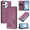Lederhülle für Oppo Reno14 /Reno14 F 5G, Schmetterling Produktbild-Vorschau 2