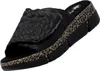 Das Bild zeigt einen flachen Schuh in der Farbe Schwarz der von der Seite betrachtet wird. Der Schuh hat eine schlichte und elegante Form mit einer glatten Oberfläche. Produktbild-Vorschau