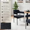 tectake® Armlehnstuhl Doé gepolstert 58 x 62 x 85 cm Produktbild-Vorschau 2