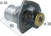 ERA Thermostat Kühlmittel 92°C für OPEL Astra F CC (T92) Produktbild-Vorschau 1
