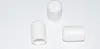 50 x Kappe für Rundrohr D=18 mm L=21 mm weiss PVC Produktbild-Vorschau 1