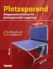 MUWO Spin Premium Indoor Tischtennisplatte – schwarz, Produktbild-Vorschau 4