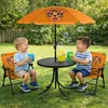 4tlg Kinder Campingmöbel Set Tiger Campingstuhl Tisch Produktbild-Vorschau 1