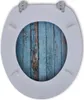 Sedile per WC Sedile per WC in legno MDF design Anteprima dell’immagine prodotto 13