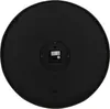The back of a round wall clock is shown against a black background. Produktbild-Vorschau