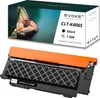 A toner cartridge and its packaging are displayed. Produktbild-Vorschau