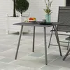 Zahradní stůl Outsunny z oceli, 80 x 80 x 74 cm, odolný Náhled obrázku produktu 11