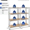 Étagère robuste pour charges lourdes - 160 x 160 x 40 cm, Voir les images du produit 6