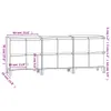 vidaXL Sideboards 3 Stk. Betongrau 60x35x70 cm Produktbild-Vorschau 12