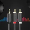 Audiokabel 3,5 mm Miniklinke (männlich) - 2 Cinch Produktbild-Vorschau 7