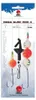 Jenzi Brandungsvorfach Dega Surf Pro 4 Orange Weiß Rot Produktbild-Vorschau 1