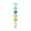 SES CREATIVE Knete Feel good Nature 4x90g Produktbild-Vorschau 2